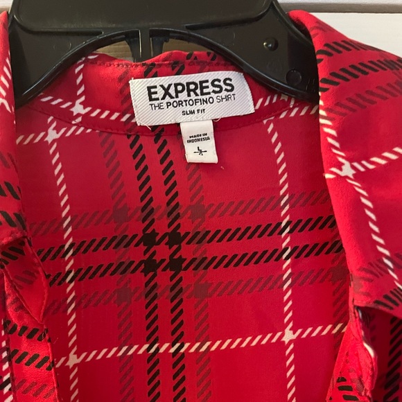 Plaid Portofino Blouse - Picture 2 of 2